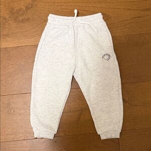 Zara Kids Cream Joggers